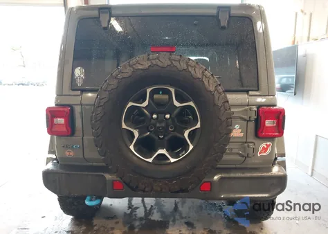 2021 Jeep Wrangler 4Xe Unlimited Rubicon 4X4 from USA, damaged, VIN 1C4JJXR65MW675010